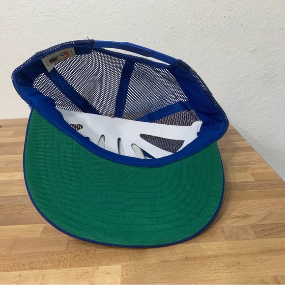 Vintage MLB Baseball Twins Enterprise Hats Texas Rangers Mesh Back Hat Snap Back - Picture 5 of 9